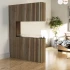 Foco Room Divider 1000 Slim - Smal Rumdeler Indbygningsbiopejs