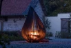 Dewdrop L fire pit Glowbus