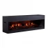 Dimplex Opti-V Single - 76 cm bred 1-sidet indbygningselpejs med Opti-V teknologi