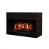 Dimplex Opti-V Single - 76 cm bred 1-sidet indbygningselpejs med Opti-V teknologi